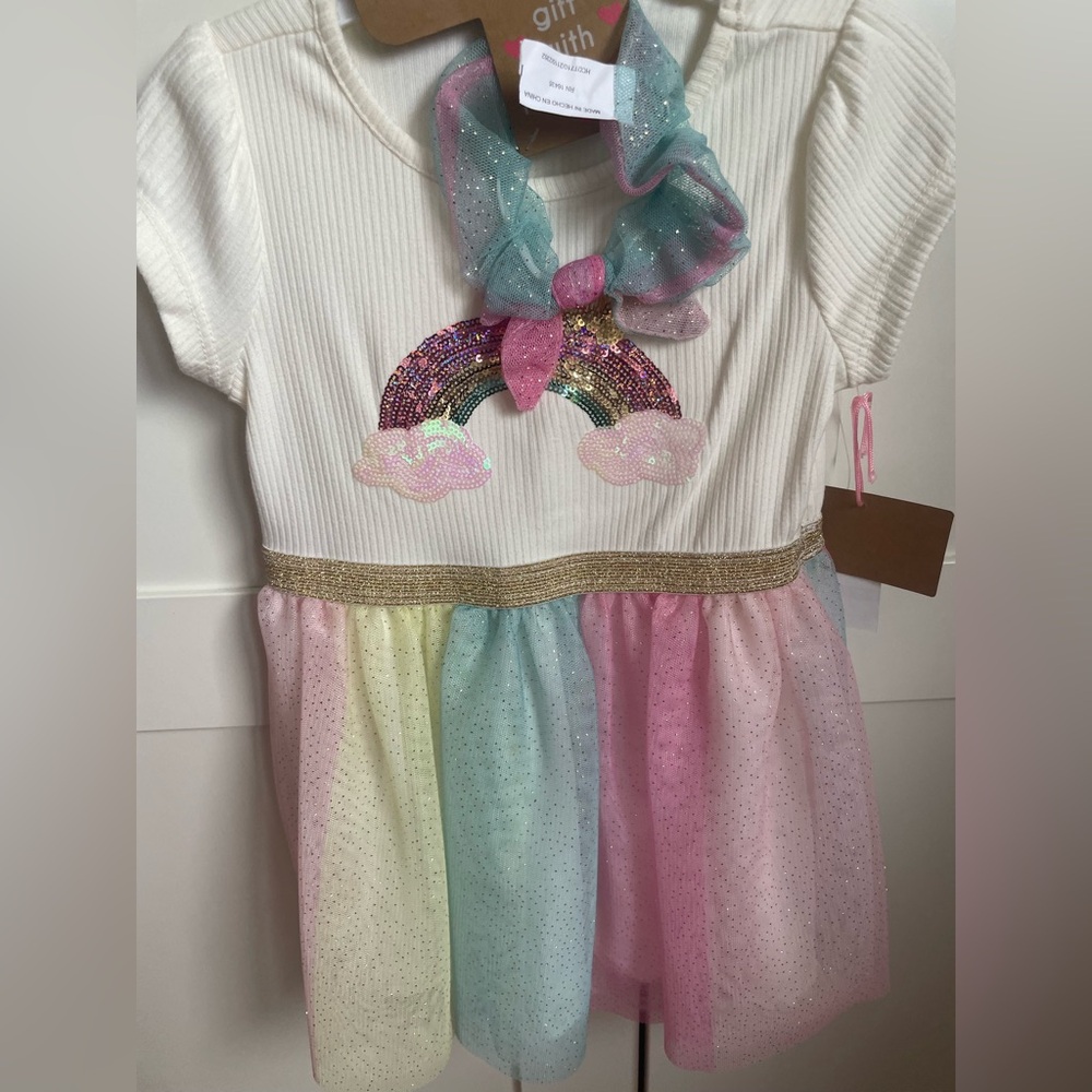 Rainbow girls 2t dress